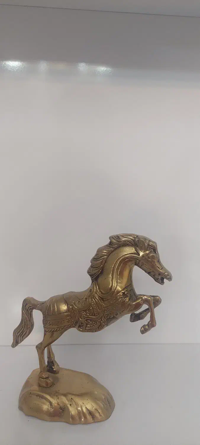 مجسمه اسب برنجی|مجسمه، تندیس، ماکت|تهران, مختاری|دیوار