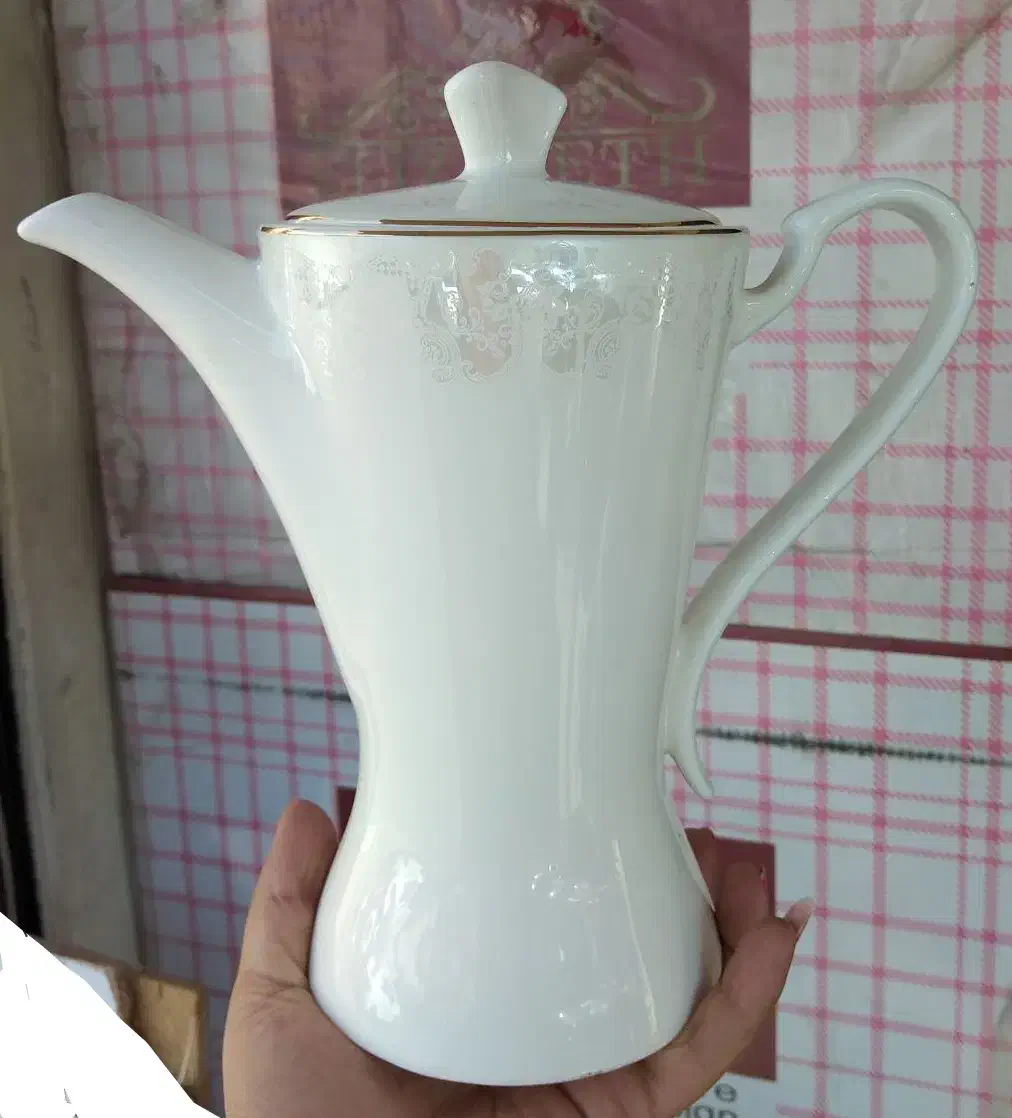 قوری چینی قوری پذیرایی|قوری، کتری، قهوه‌ساز دستی|کرمانشاه, |دیوار