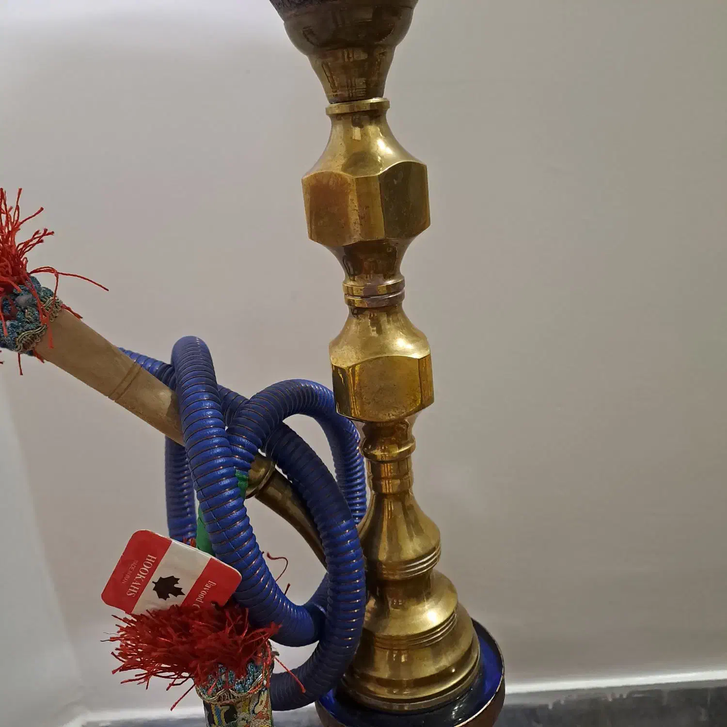 قلیان برنجی فیروزه|صنایع دستی و سایر لوازم تزئینی|تهران, شهرک ولیعصر شمالی|دیوار