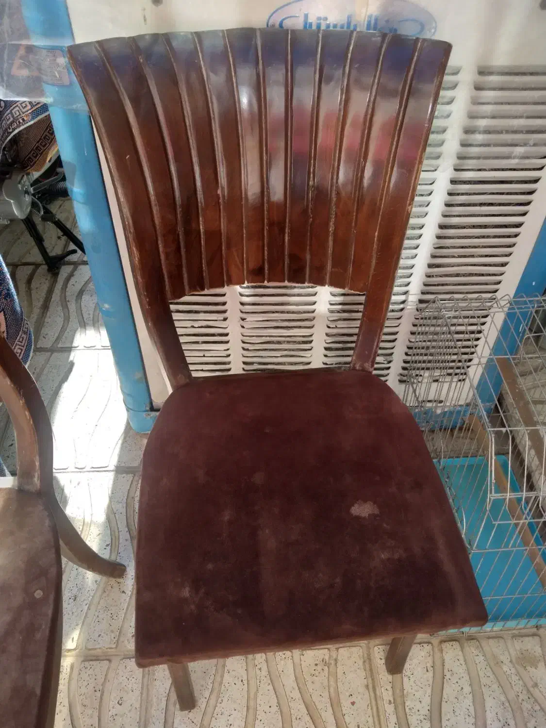 دو عدد صندلی|میز و صندلی غذاخوری|بروجرد, |دیوار