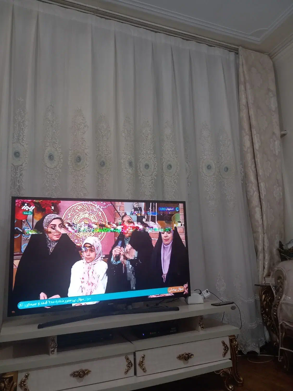 پرده همراه والان|پرده، رانر، رومیزی|تهران, خانی آباد نو شمالی|دیوار