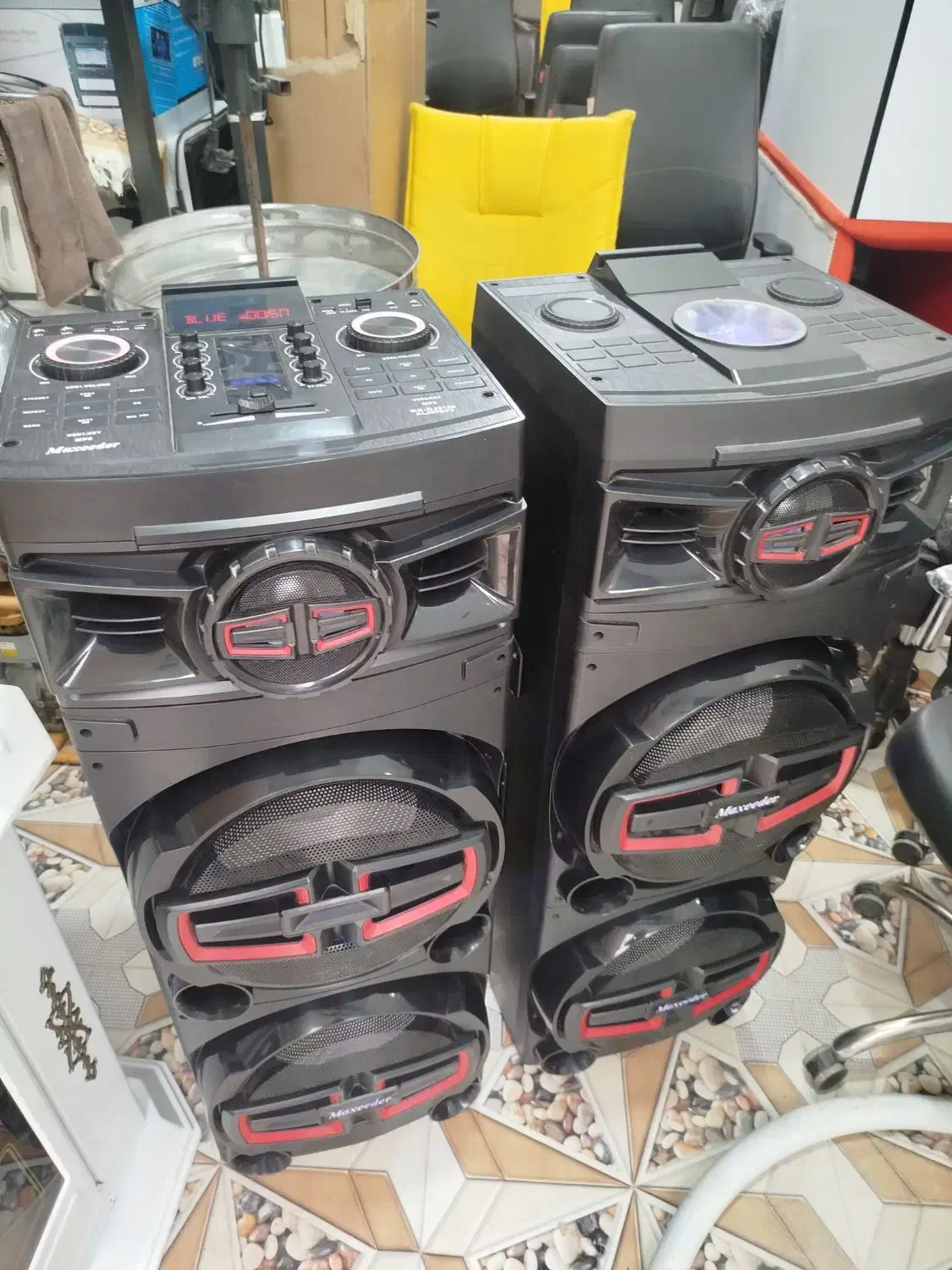 یک جفت باند مکسیدر در حد نو دوفلش|سیستم صوتی خانگی|خرم‌آباد, |دیوار