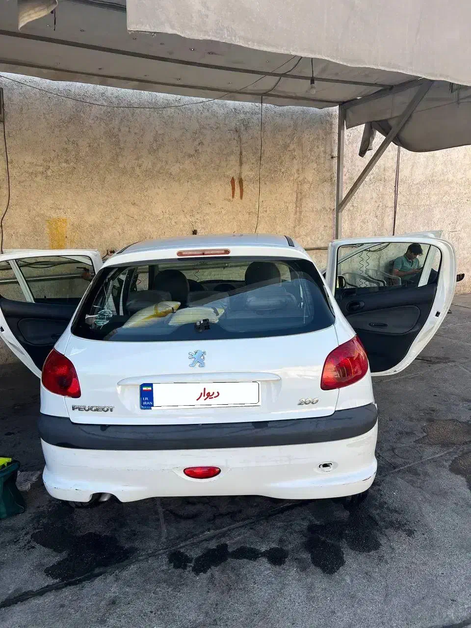 پژو 206 تیپ 5 - بدون رنگ|خودرو سواری و وانت|شیراز, کوی زهرا|دیوار