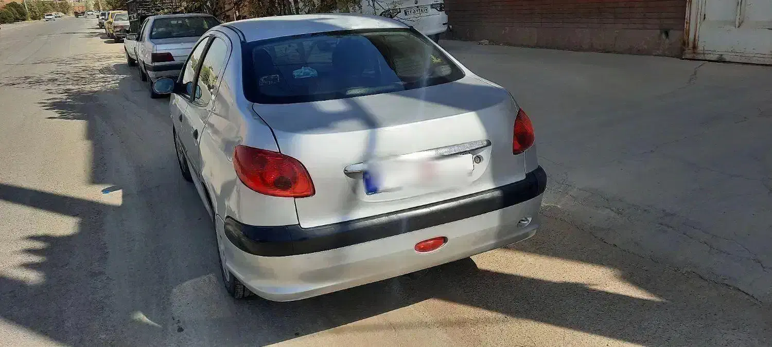 پژو ۲۰۶SD نقره ایی TU5|خودرو سواری و وانت|اصفهان, لاله|دیوار