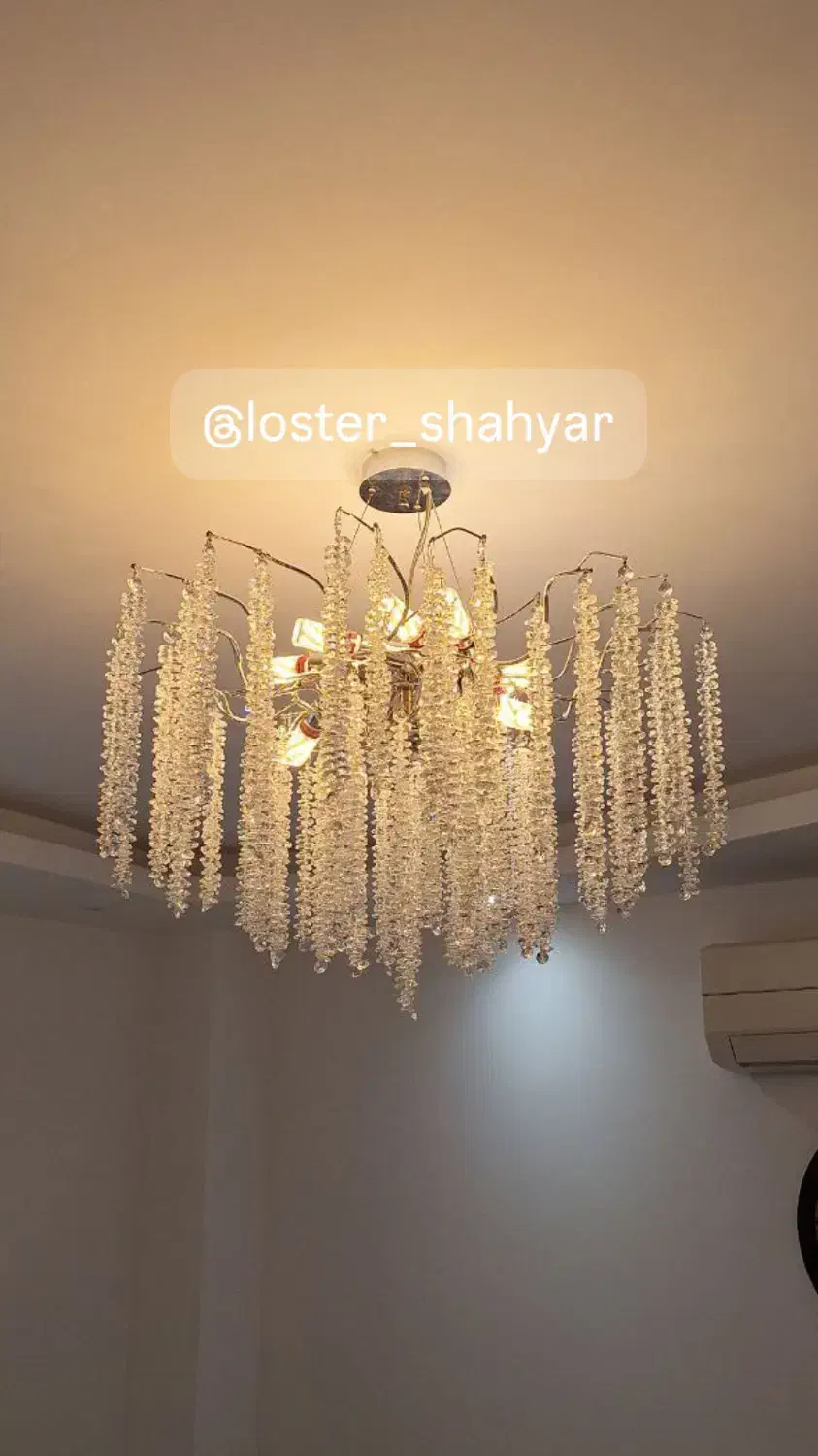 لوستر شاهیار رشت|لوستر و چراغ آویز|رشت, گلسار|دیوار