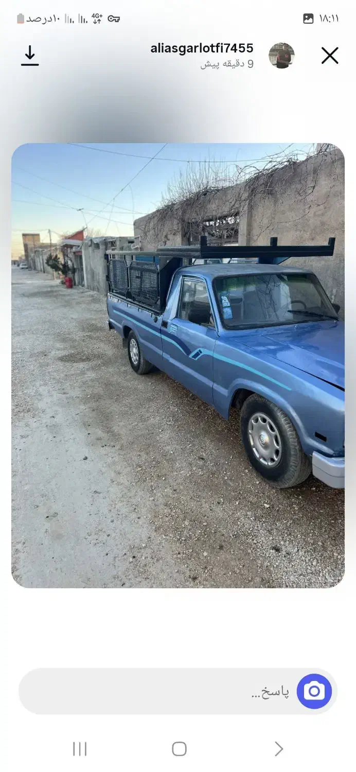 ماشین مزدا تک کابین|خودرو سواری و وانت|بروجرد, |دیوار