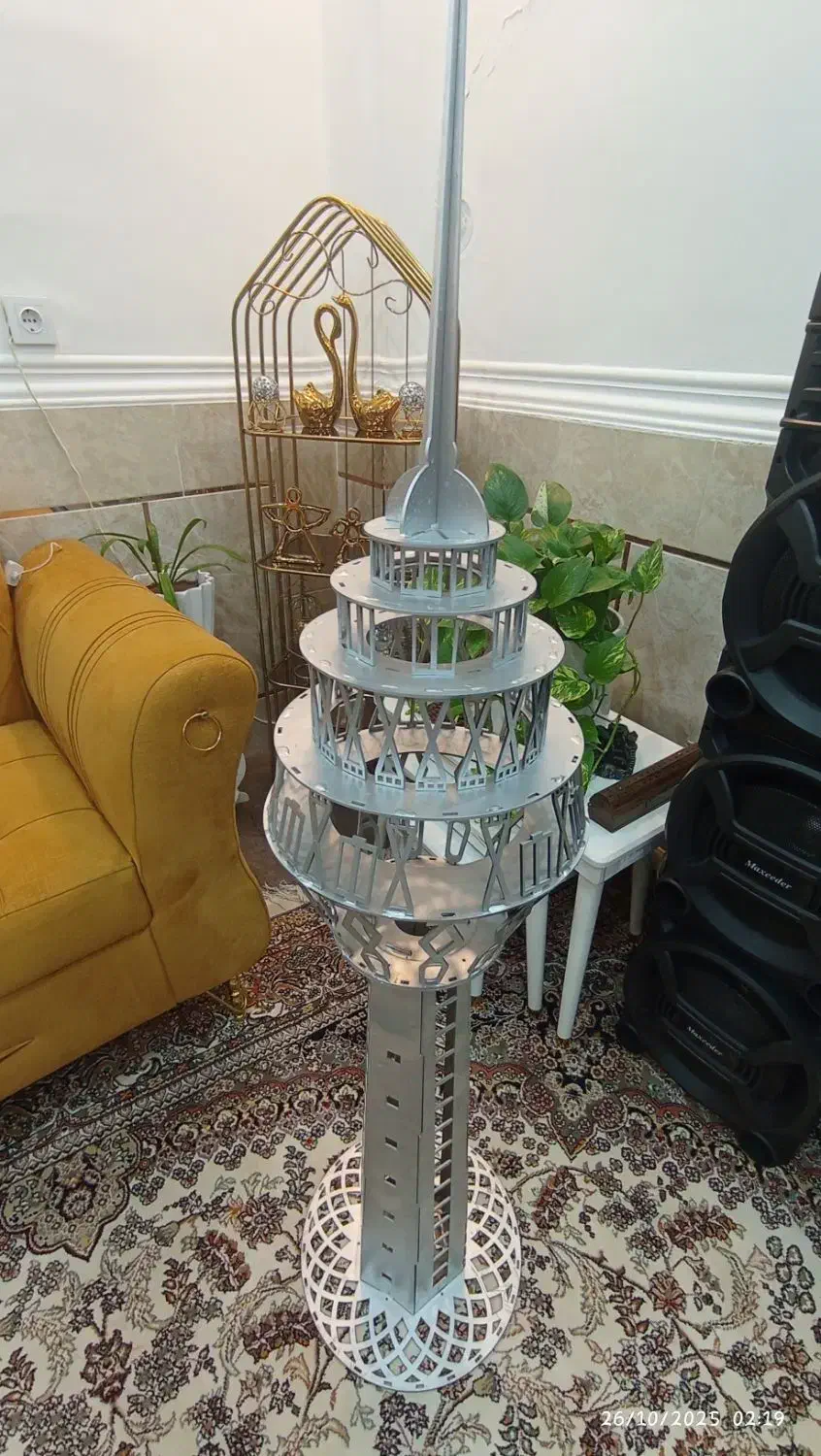 ماکت برج میلاد|مجسمه، تندیس، ماکت|زاهدان, |دیوار