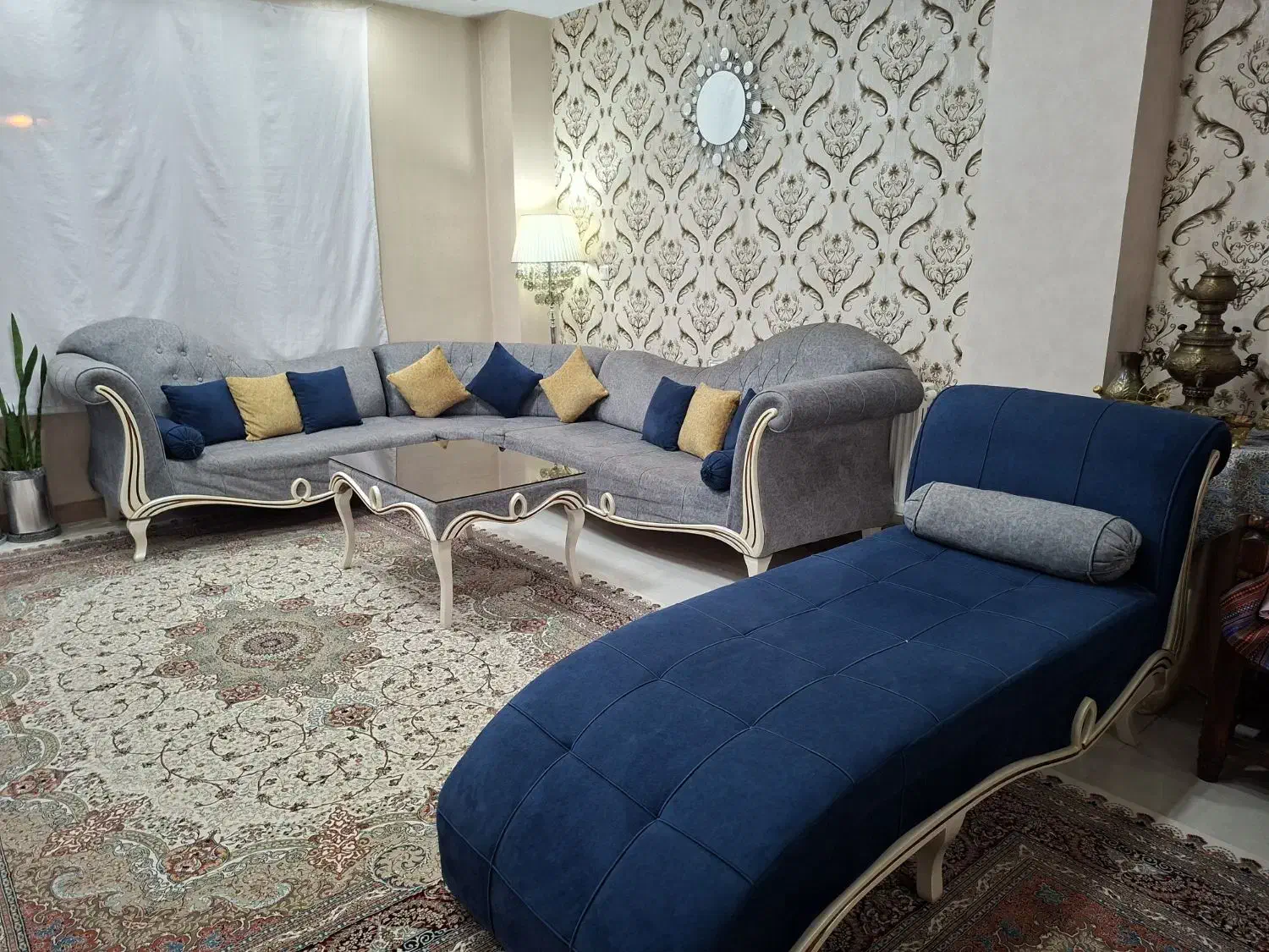 مبل ال کاملا سالم و مرتب|مبلمان خانگی و میز عسلی|قزوین, |دیوار