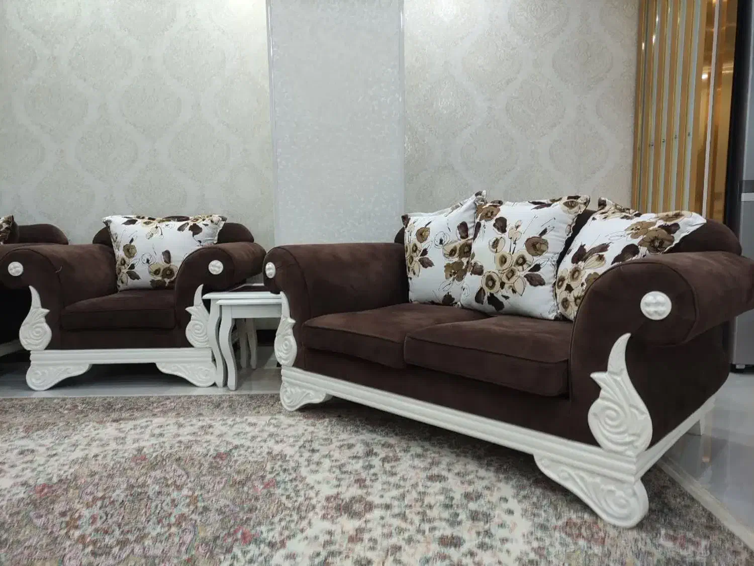 مبل هفت نفره|مبلمان خانگی و میز عسلی|تویسرکان, |دیوار