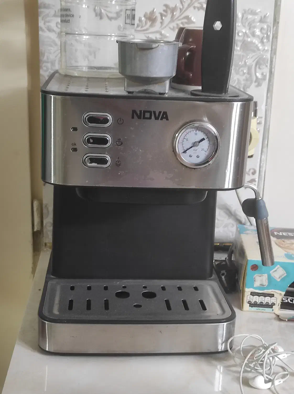 قهوه ساز NDVA|سماور، چای‌ساز، قهوه‌ساز|بابل, |دیوار
