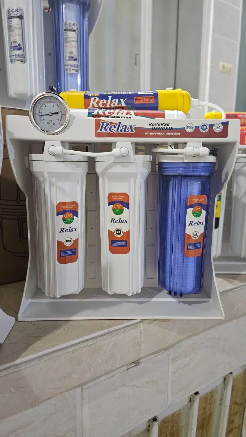 دستگاه ۶ مرحله ای تصفیه آب*تعمیرات پذیرفته میشود|آبسردکن و تصفیه آب|کاشان, ملا حبیبالله شریف|دیوار