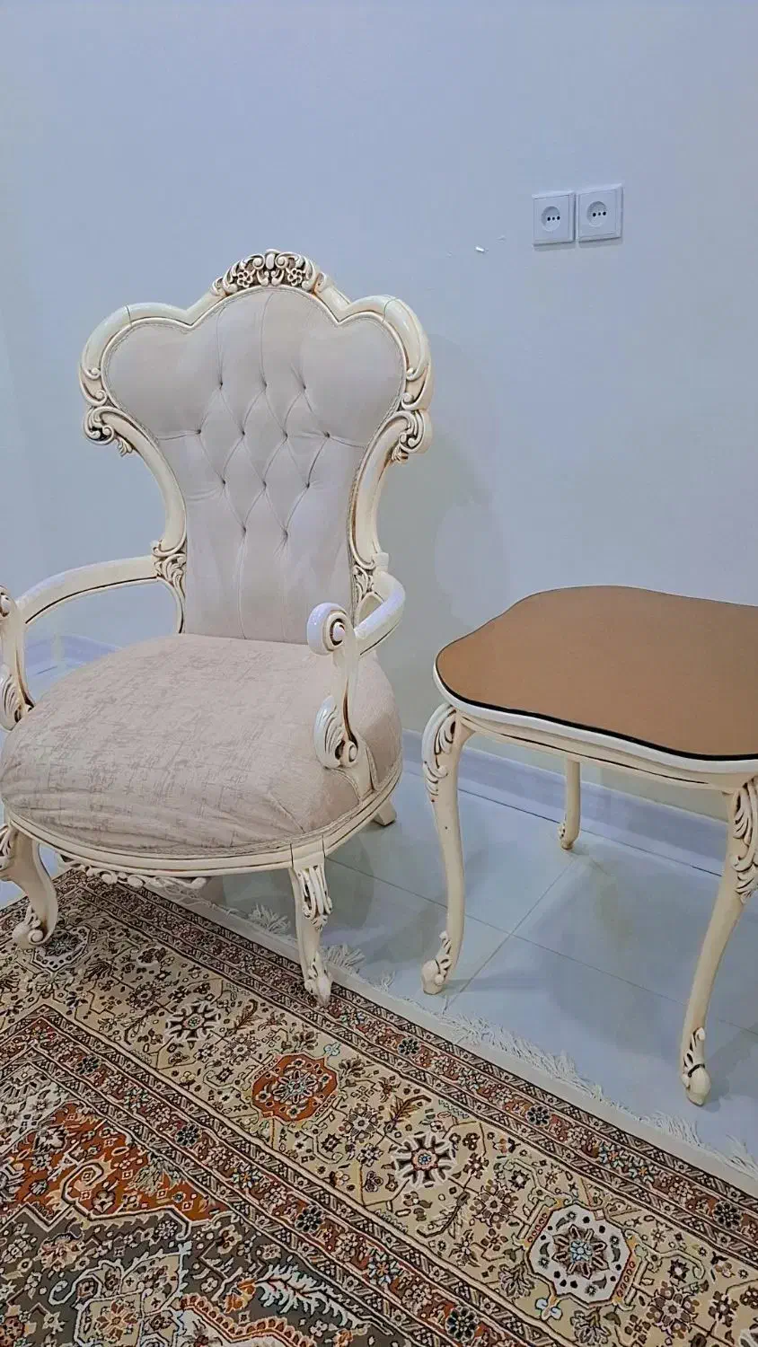 مبل ۸ نفره + گل میز|مبلمان خانگی و میز عسلی|امیدیه, |دیوار