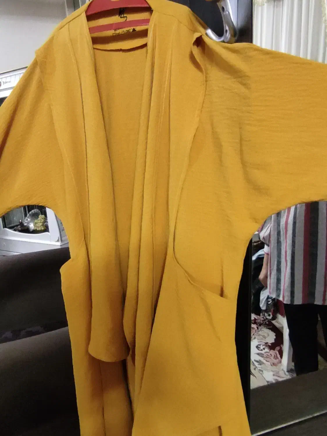 مانتو جلو باز خردلی نو|لباس|کاشان, زیدی|دیوار