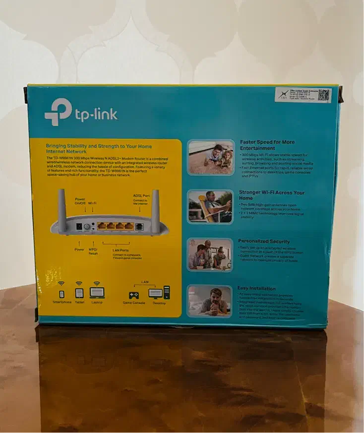 مودم روتر ADSL2 تی پی لینک tp-link مدل TD-W8961N|مودم و تجهیزات شبکه|تهران, زعفرانیه|دیوار