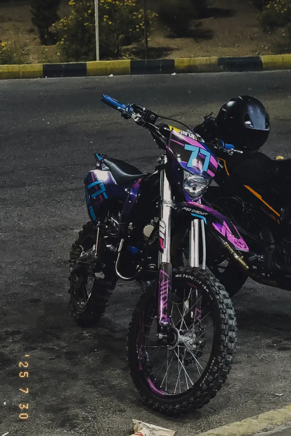 مینی کراس مینی موتور ktm|موتورسیکلت|قدس, شهرقدس|دیوار