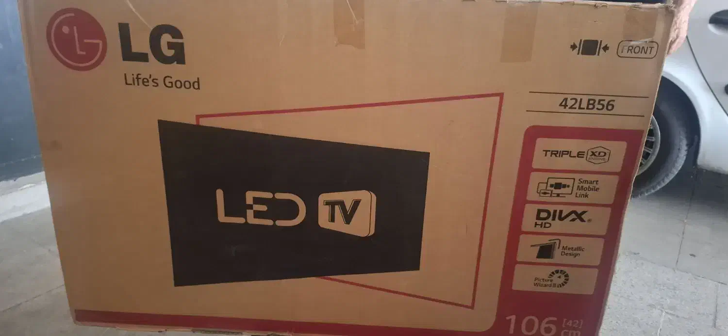 تلویزیون ال جی اصل ۴۲ نیازمند تعمیر|تلویزیون و پروژکتور|تهران, جی|دیوار