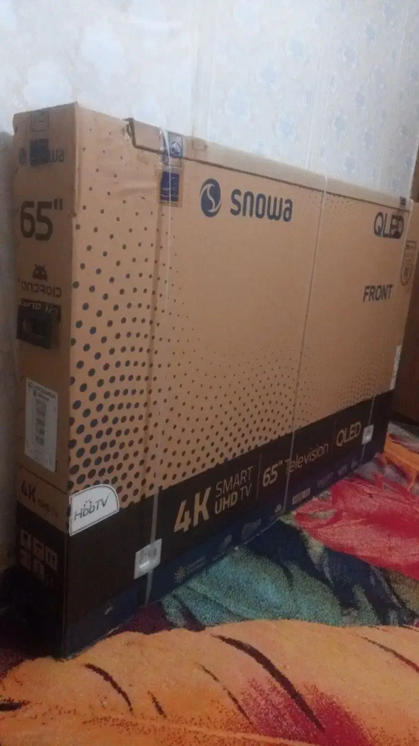 تی وی۶۵ اینچ کیوال ای دی اسنوا|تلویزیون و پروژکتور|دزفول, |دیوار