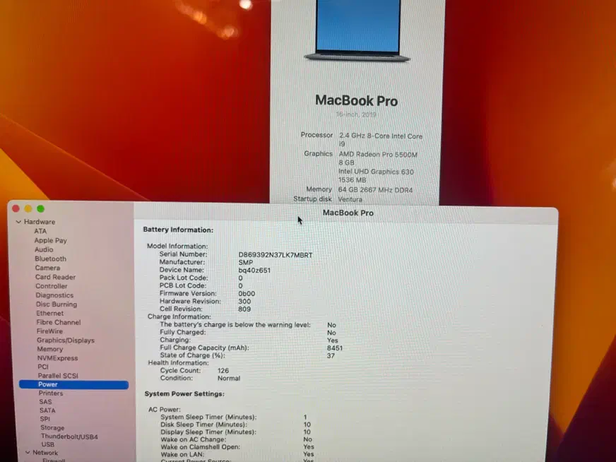 Macbook Pro 16inch غول اپل|رایانه همراه|تهران, نیاوران|دیوار