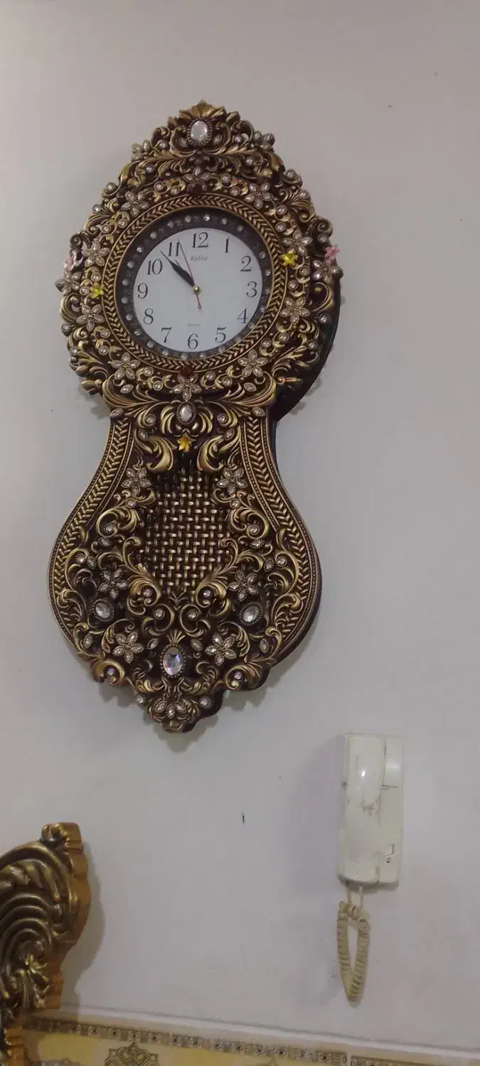 ساعت سلطنتی شیک وخاص|ساعت دیواری و تزئینی|کرمان, |دیوار