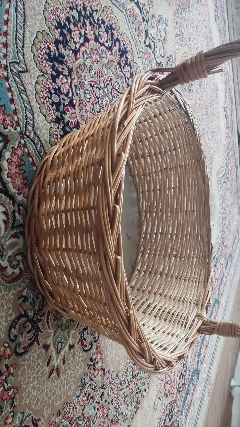 سبدسنتی حصیری|صنایع دستی و سایر لوازم تزئینی|مشهد, هنرور|دیوار