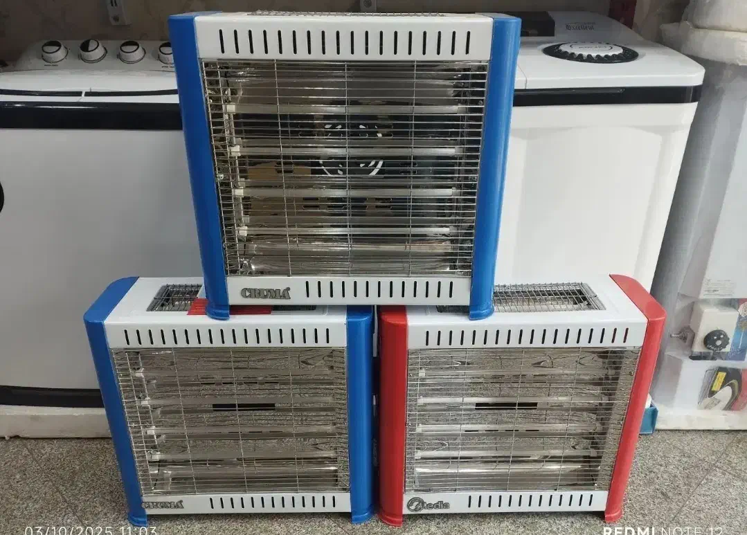 بخاری برقی بزرگ ۵ شعله + گارانتی ۲ ساله|بخاری، هیتر، شومینه|یزد, |دیوار