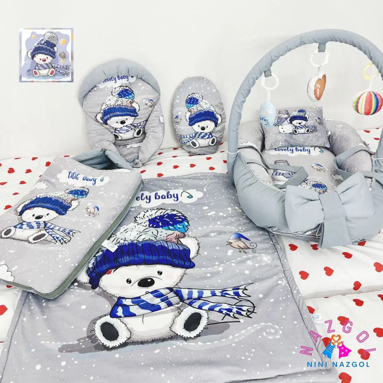 ساک سیمونی و ست خواب کودک|اسباب و اثاث بچه|پاکدشت, حصار امیر|دیوار