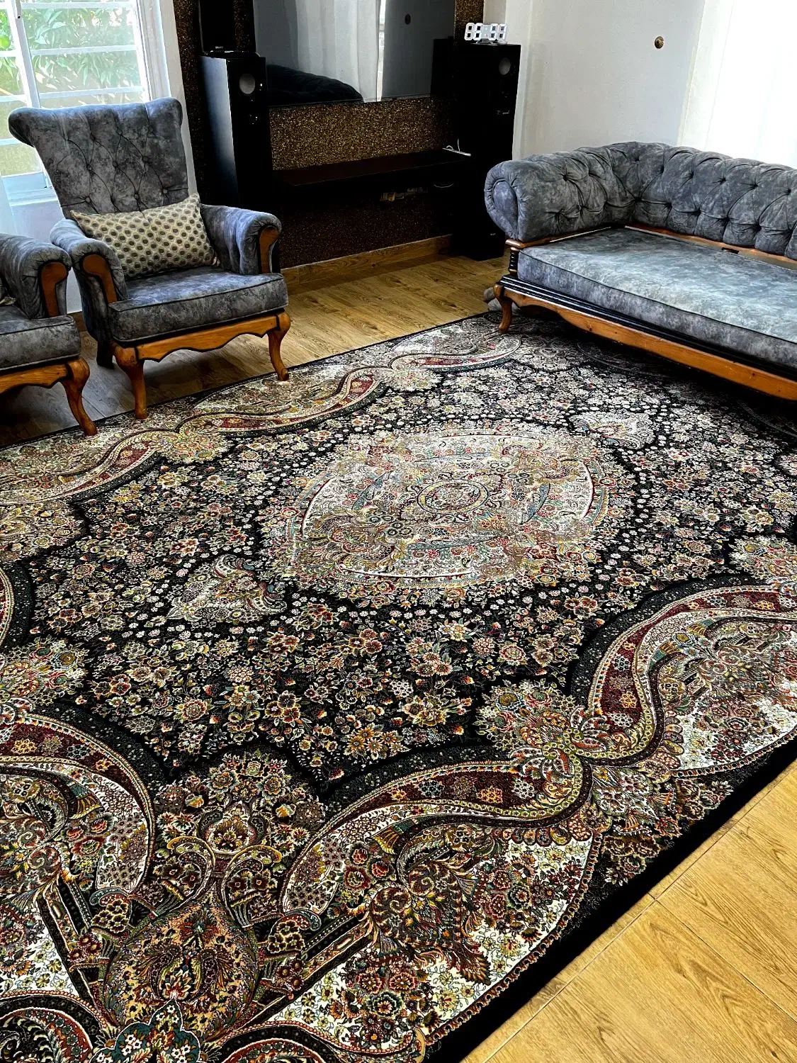 2 تخته فرش 9 متری کم کارکرد|فرش|تنکابن, |دیوار