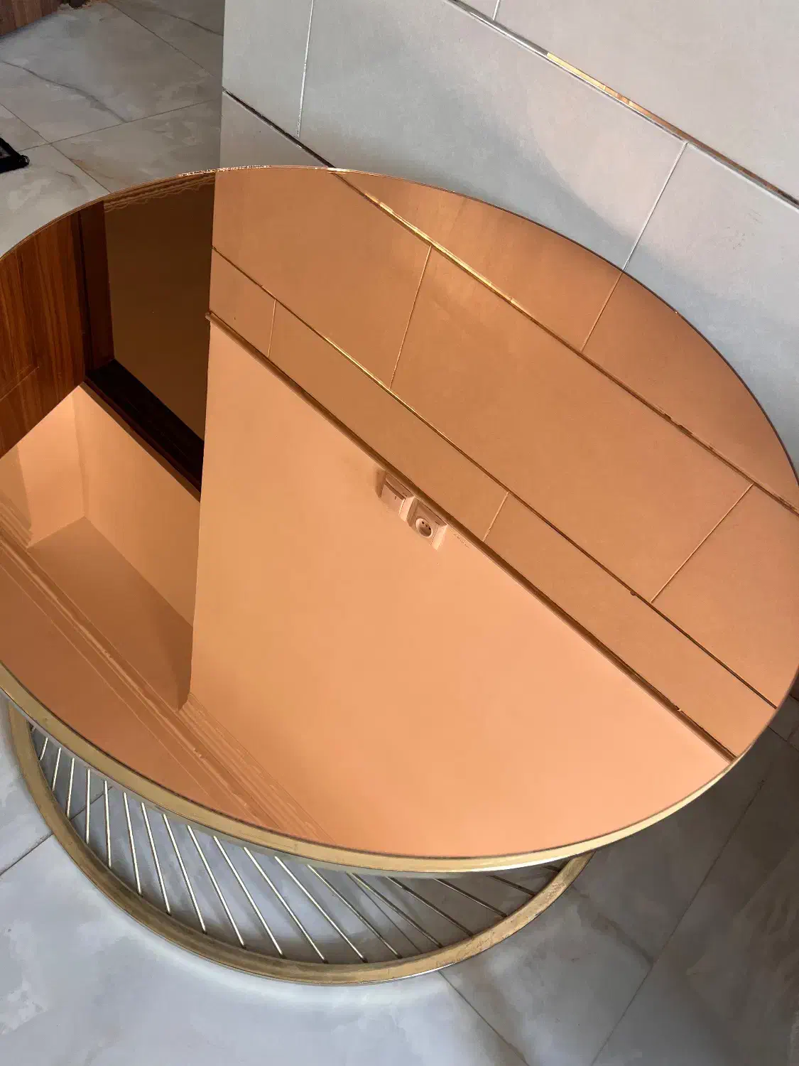 میز عسلی آینه ای|مبلمان خانگی و میز عسلی|رفسنجان, |دیوار