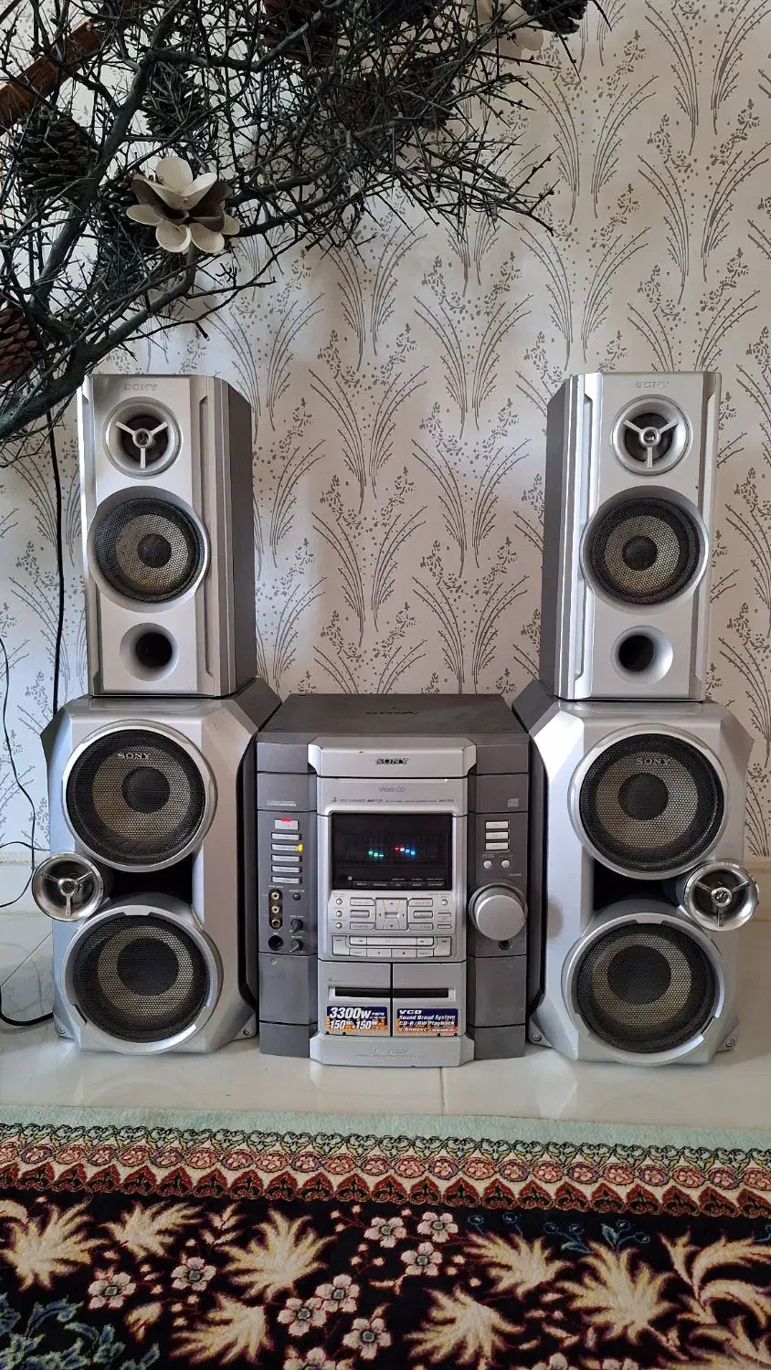 سیستم سوتی خانگی سونی وات 3300|سیستم صوتی خانگی|شیروان (خراسان), |دیوار