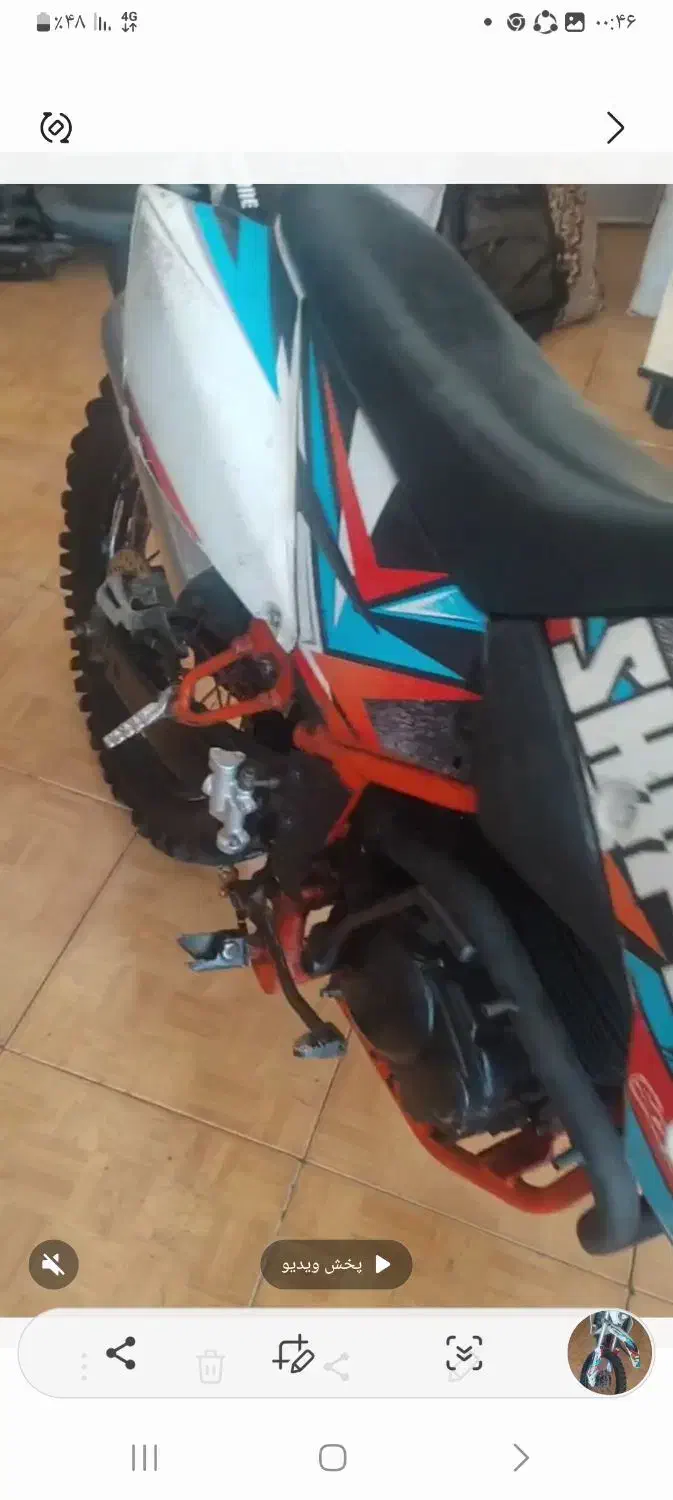 موتور تریل|موتورسیکلت|تهران, زاهد گیلانی|دیوار