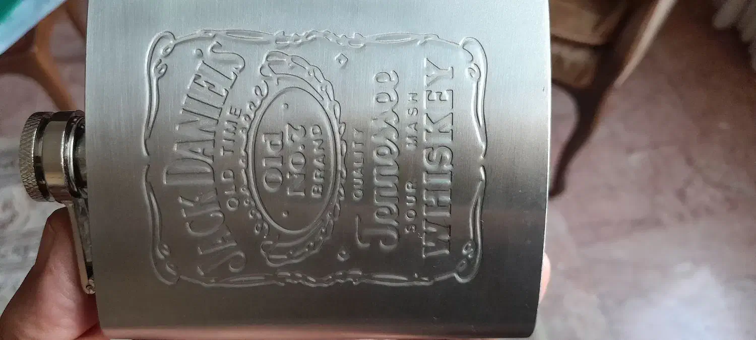 قمقمه کتابی جیبی برند جک دانیلز|کوهنوردی و کمپینگ|تهران, امانیه|دیوار