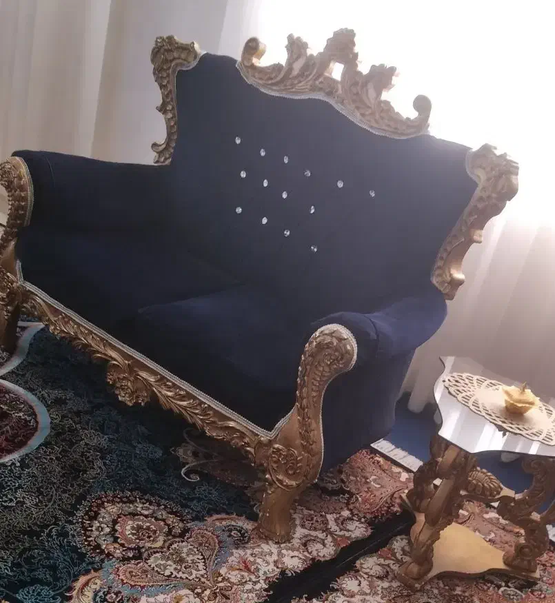 مبل سلطنتی و میز عسلی|مبلمان خانگی و میز عسلی|فردیس, شهرک شهید حسینی|دیوار