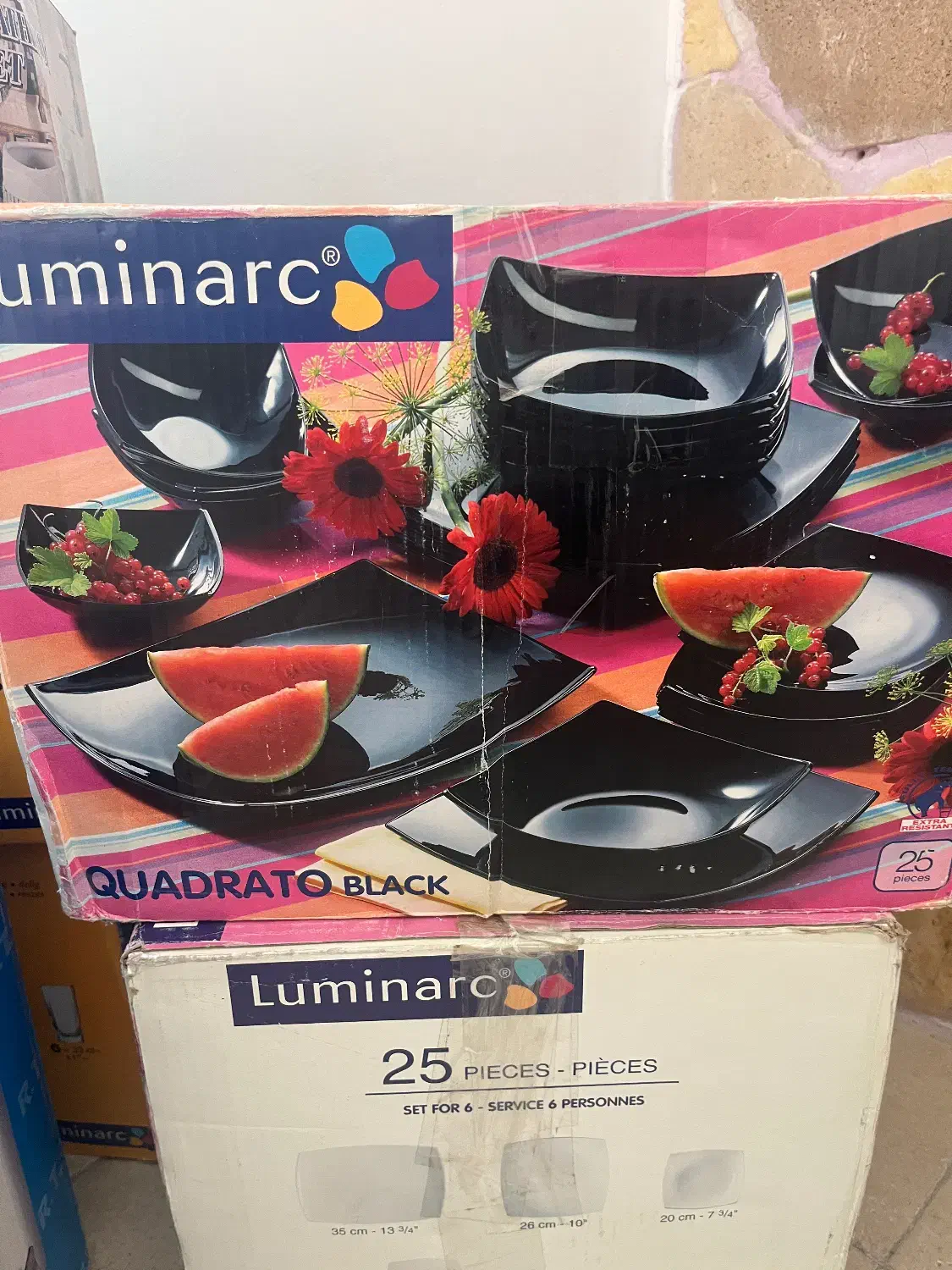 سرویس آرکوپال لومینارک فرانسه|ظروف سرو و پذیرایی|بهشهر, |دیوار