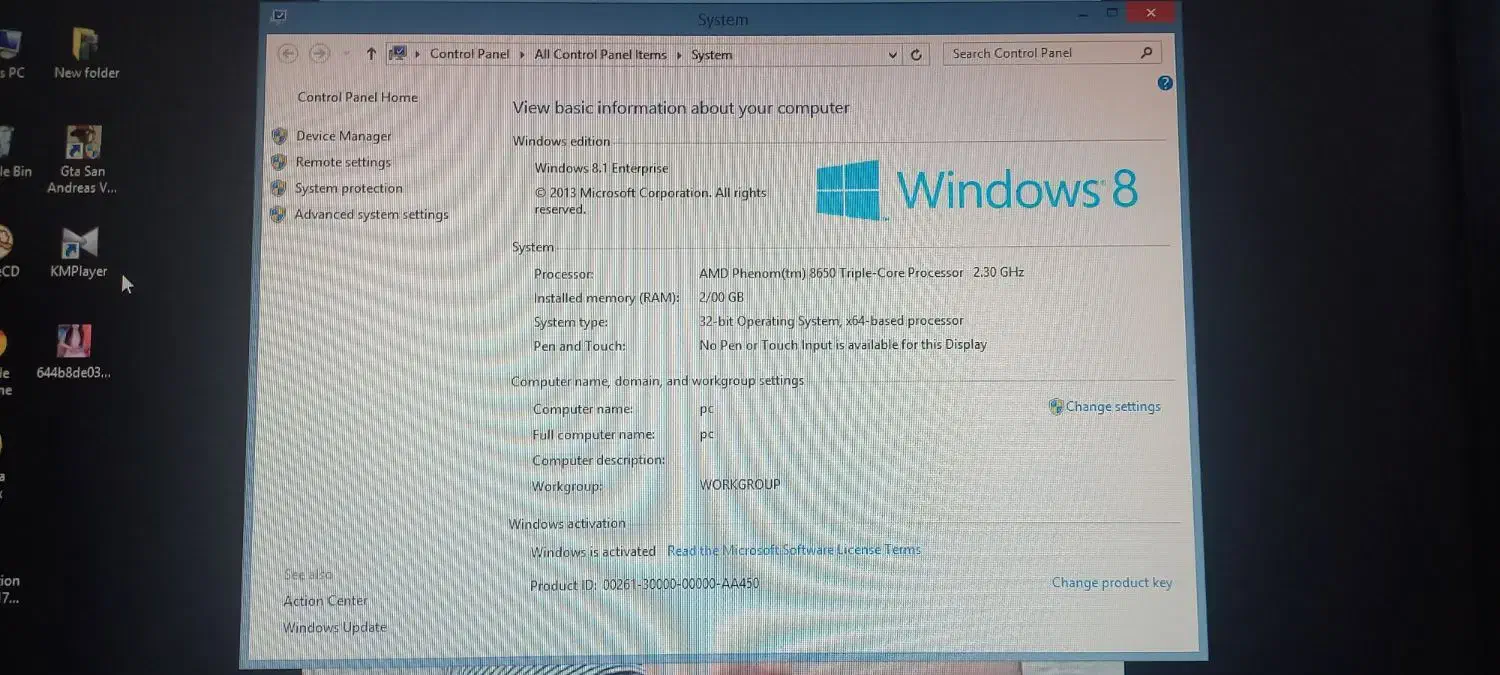 کامپیوتر رومیزی مارک سامسونگ|رایانه رومیزی|اهواز, سپیدار|دیوار