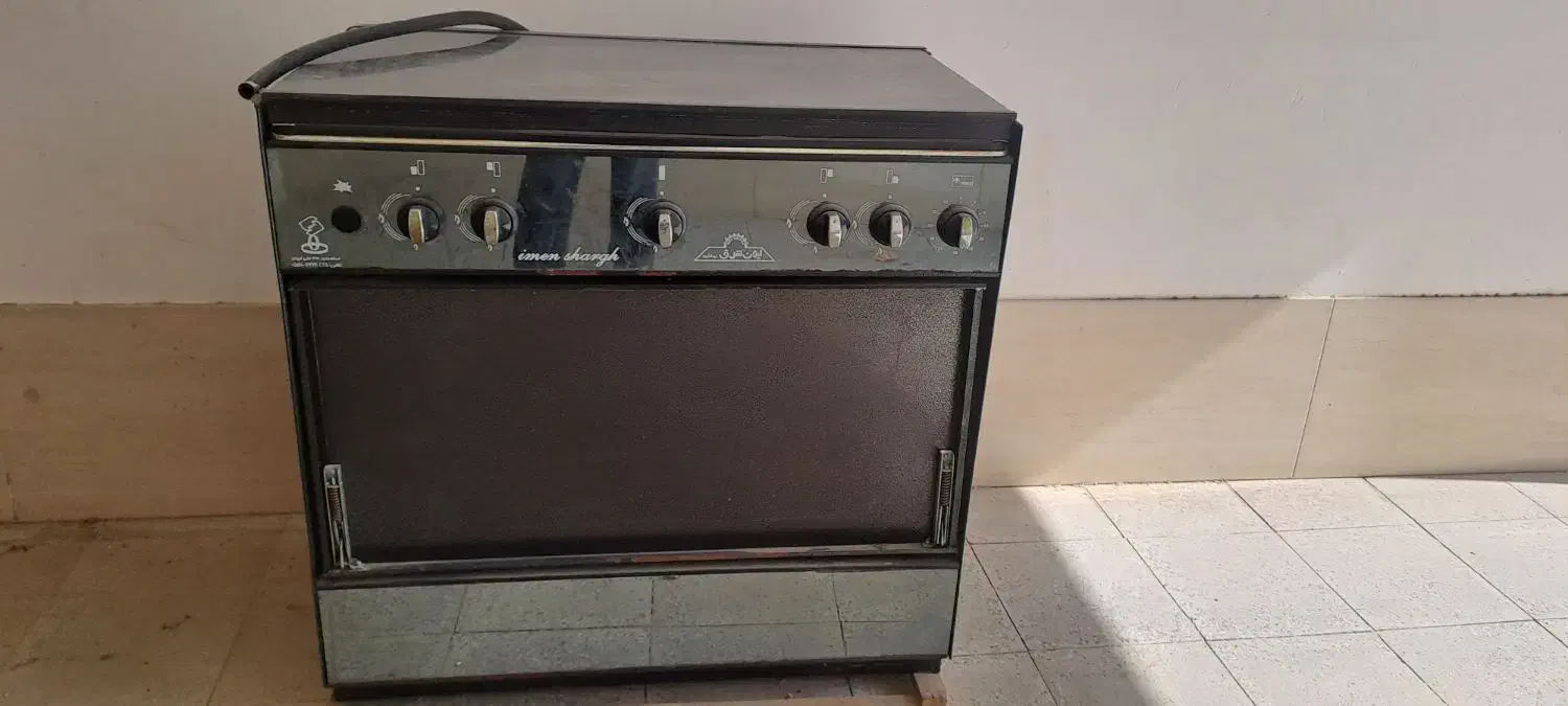 اجاق گاز ۵ شعله طرح فر|اجاق گاز و لوازم برقی پخت‌وپز|شیروان (خراسان), |دیوار