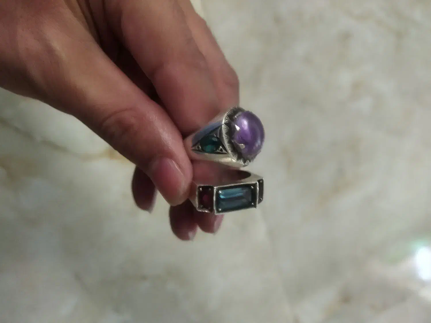 رکاب قدیم ۹۲۵ سنگ معدنی به شرط کارشناس شما|جواهرات|ورامین, ورامین|دیوار