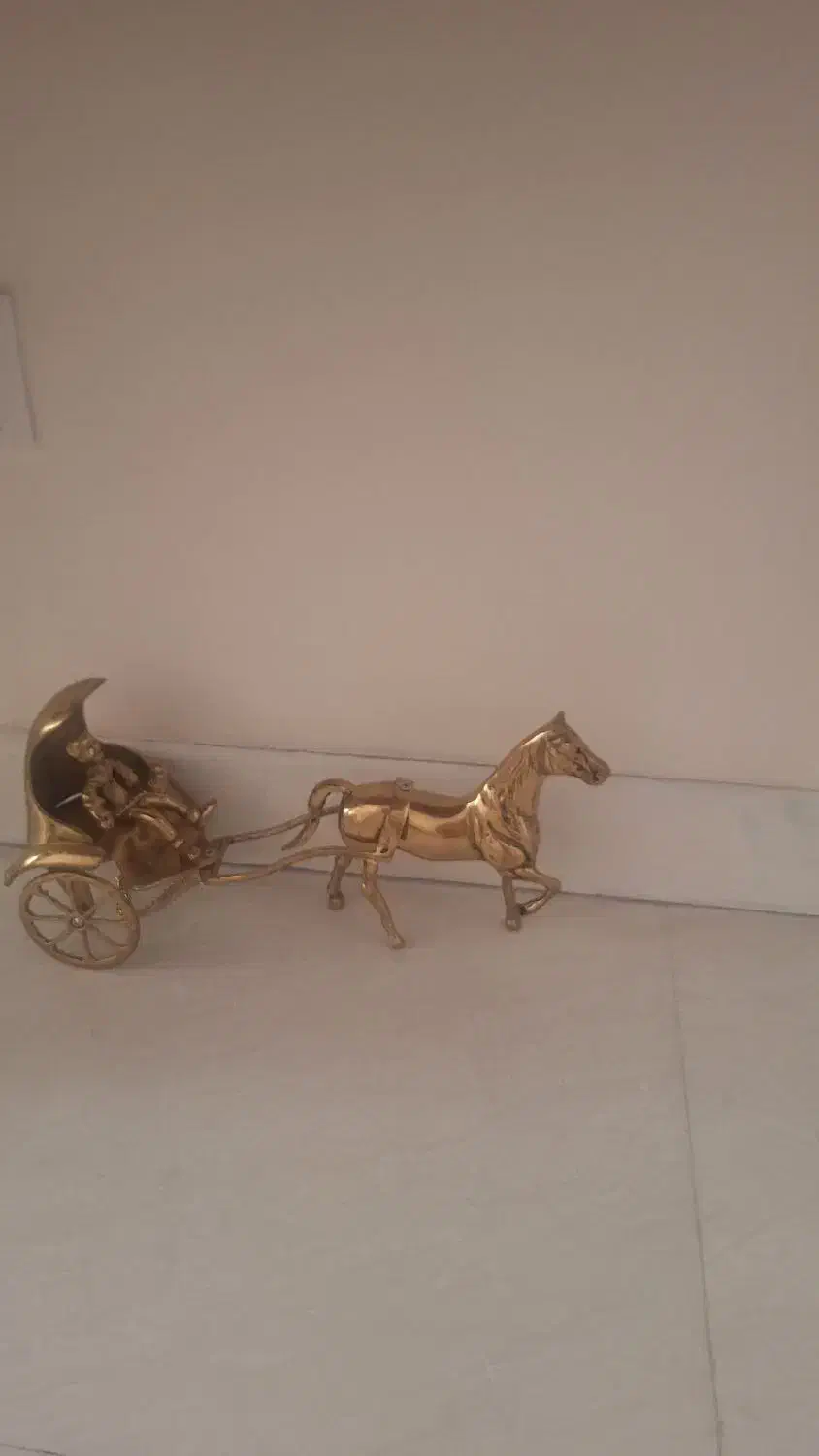اسب و کالسکه برنز|مجسمه، تندیس، ماکت|تهران, مروارید شهر|دیوار