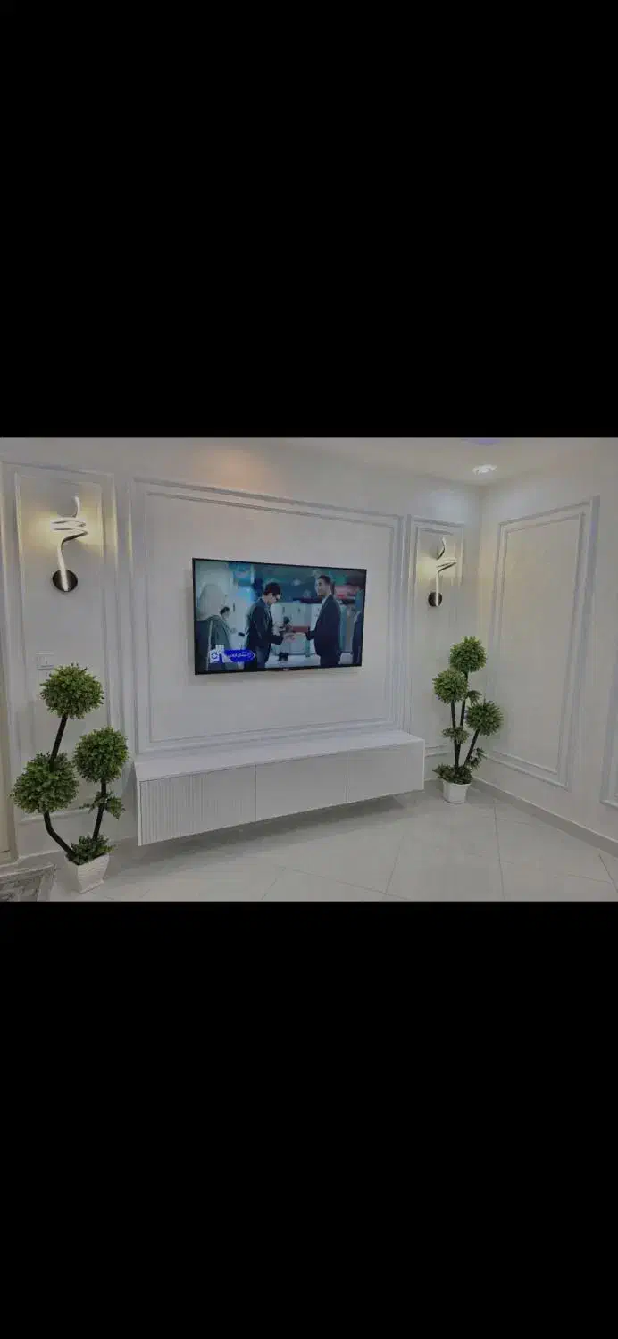 بازسازی کاغذ دیواری کناف نقاشی  Tv wallسقف کاذب|خدمات پیشه و مهارت|بندرعباس, |دیوار