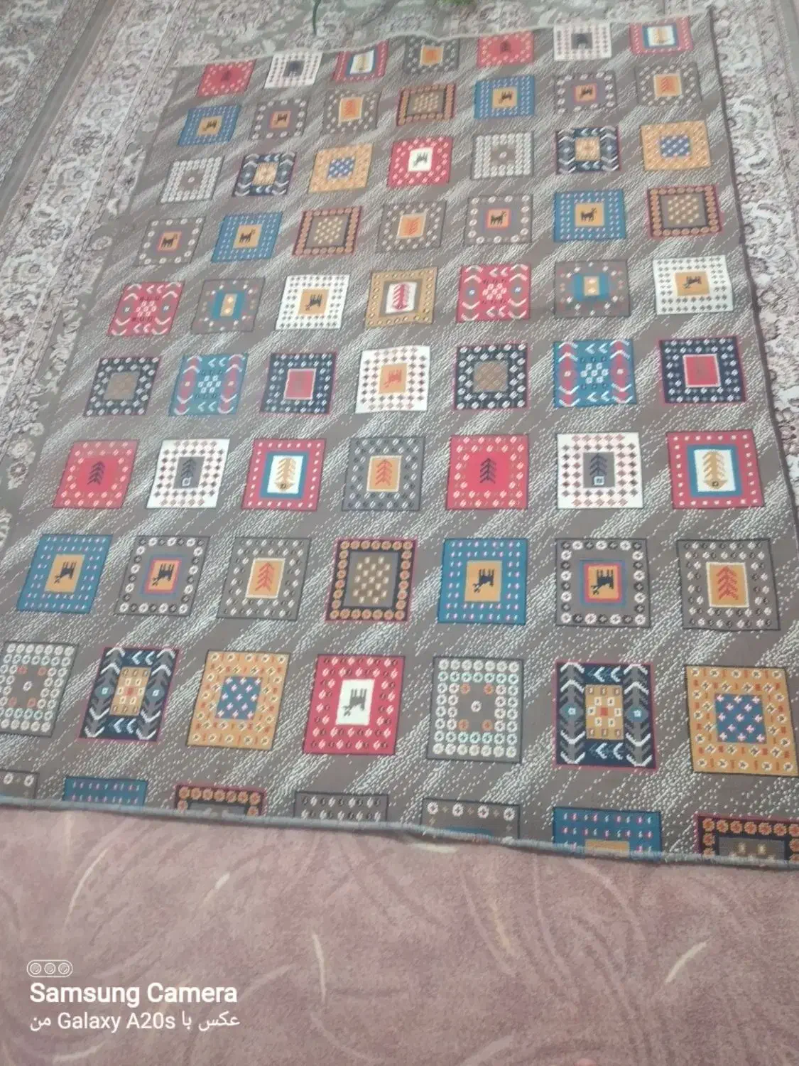 گلیم فرش|گلیم، جاجیم، گبه|کرمانشاه, |دیوار