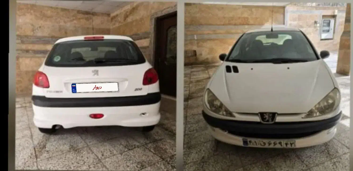 ۲۰۶ تیپ ۲ مدل ۹۹|خودرو سواری و وانت|مشهد, نکاح|دیوار