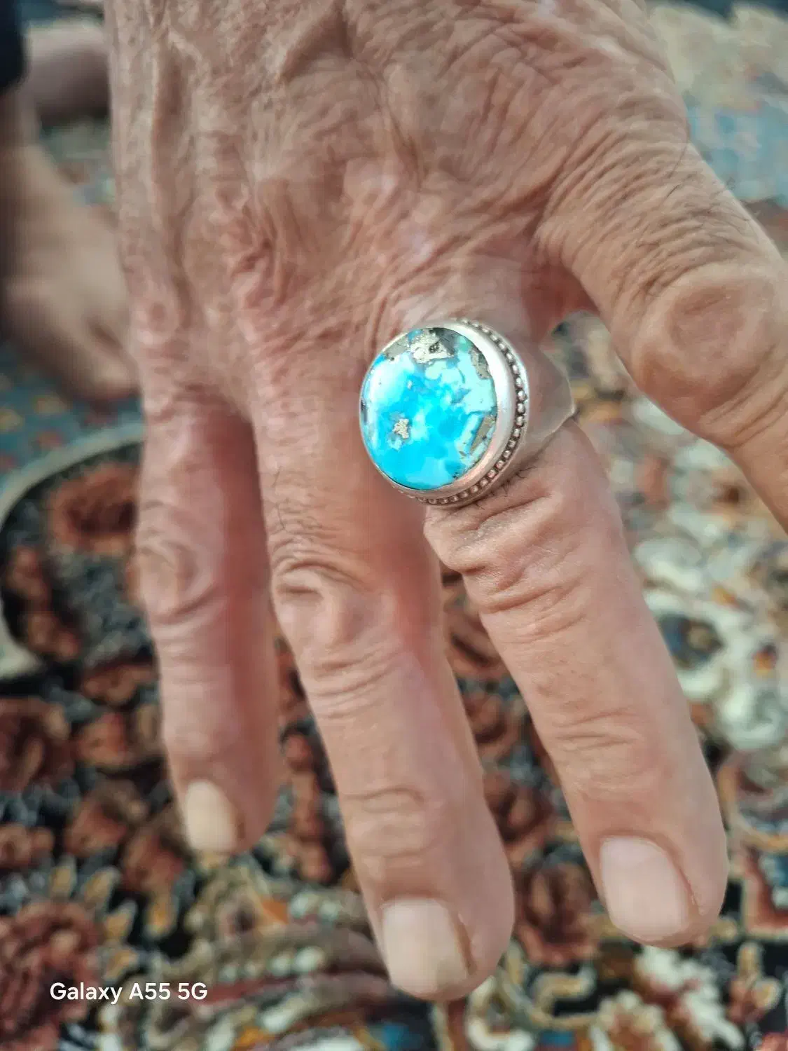 انگشتر فیروزه شجر نیشابوری دست ساز|جواهرات|اقبالیه, |دیوار