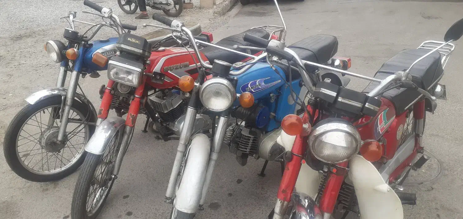 یاماها وسوزوکی ۱۰۰|موتورسیکلت|تهران, هلال احمر|دیوار