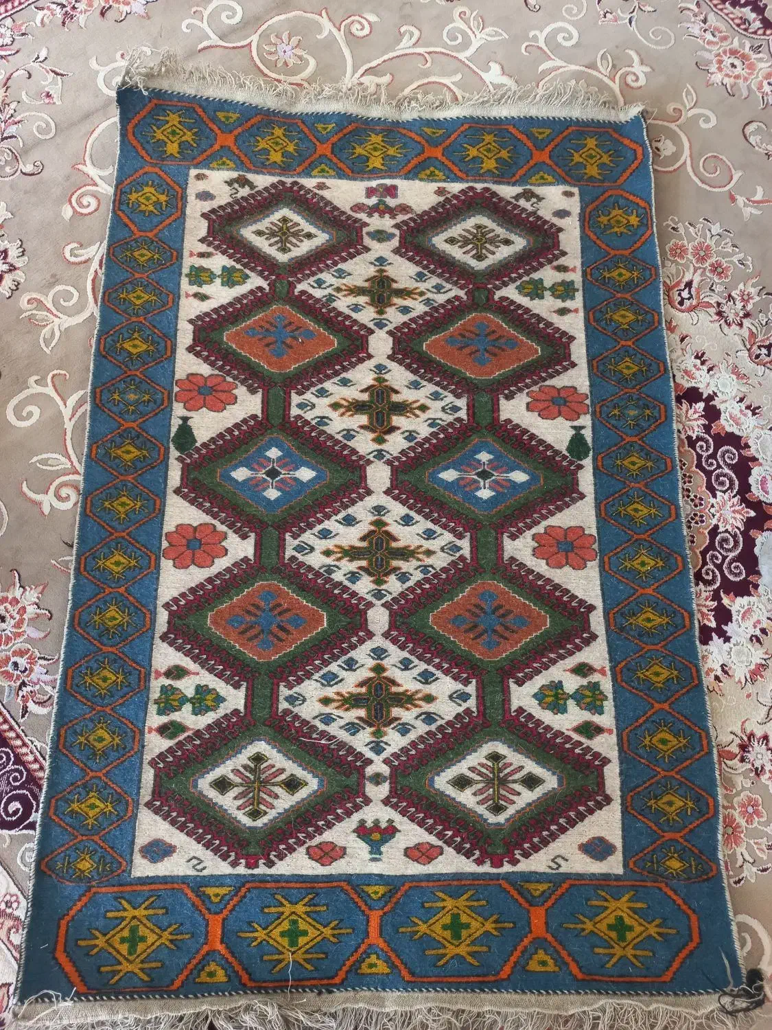 گلیم دست باف|گلیم، جاجیم، گبه|خمینی‌شهر, |دیوار