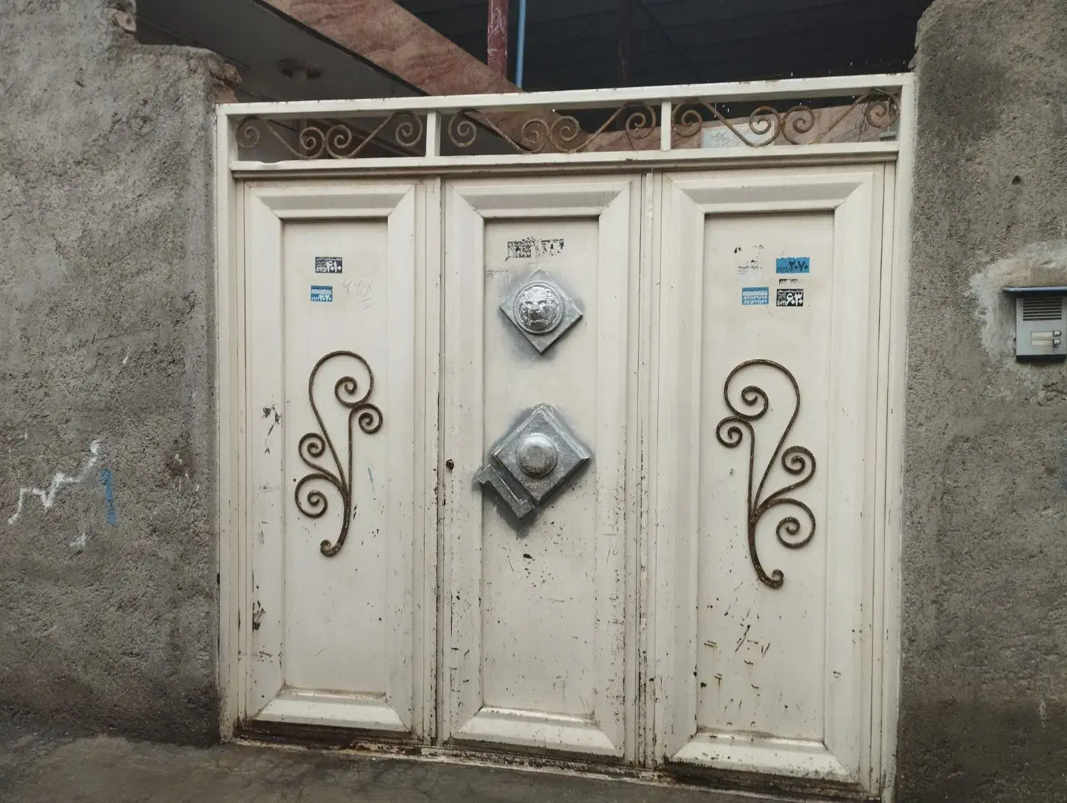 دروازه حیاط|مصالح و تجهیزات ساختمان|تاکستان, |دیوار