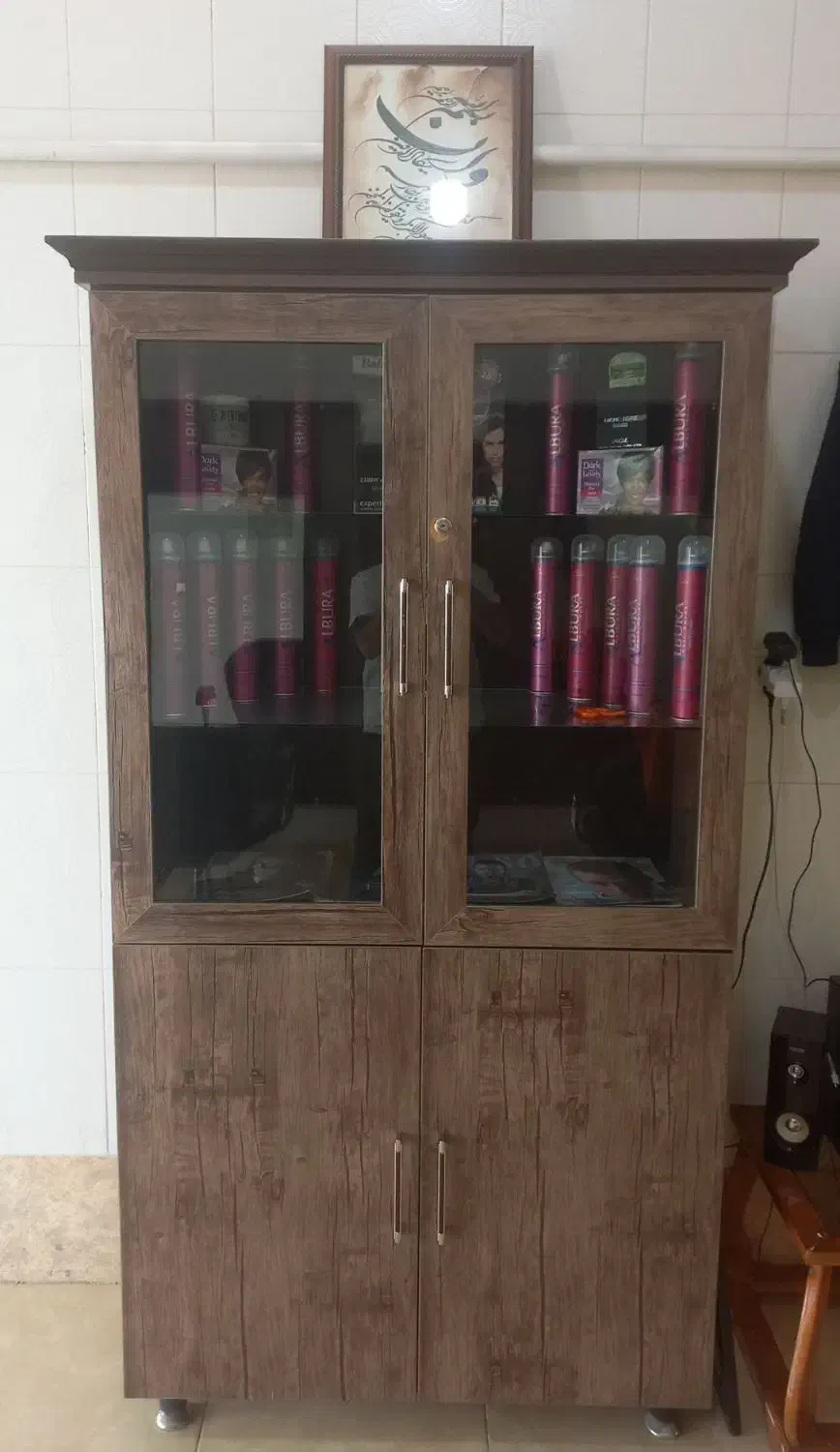 دکور تمام ام دی اف آرایشگاه مردانه|آرایشگاه و سالنهای زیبایی|زرقان, |دیوار