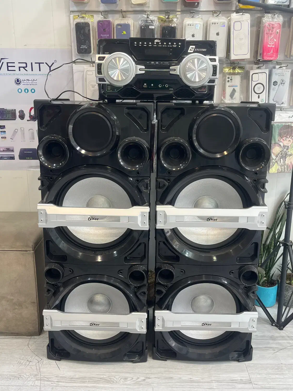 اسپیکر vker|سیستم صوتی خانگی|کرج, گوهردشت|دیوار