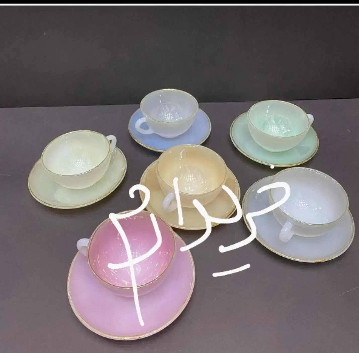 فنجان نعلبکی قهوه خوری چای خوری|ظروف سرو و پذیرایی|رشت, کاکتوس|دیوار