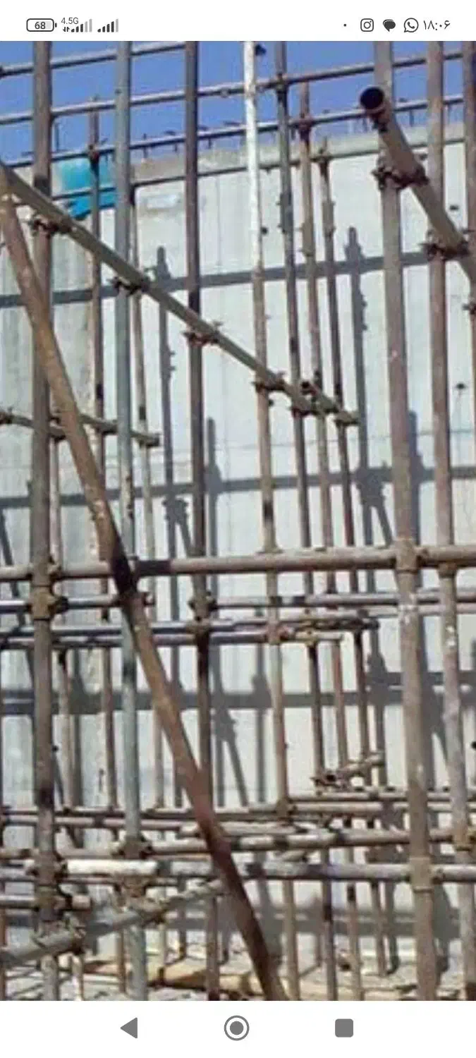 داربست فلزی نبوت وایزوگام|خدمات پیشه و مهارت|بندر کنگان, |دیوار