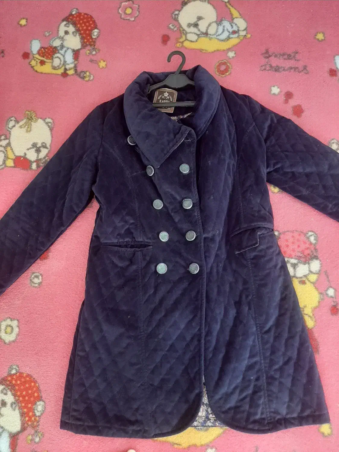 پالتوسورمه ای مخملی۳۰۰ت|لباس|اسفراین, |دیوار