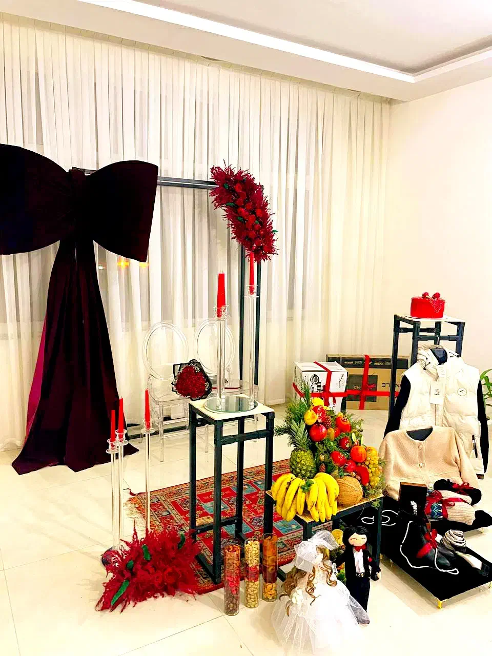 دیزاین یلدا افتتاحیه تولد نامزدی بله برون و...|خدمات پذیرایی، مراسم|مشهد, عبادی|دیوار